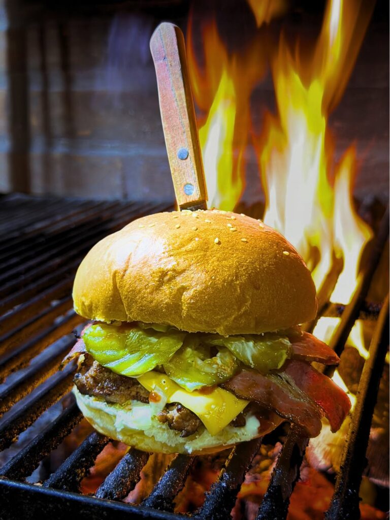 hambuguesa a la parrilla maracay